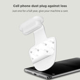 #A Type C/8Pin Silicone Phone Charging Port Dust Plug Anti Lost Charger Dock Cov